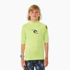 Rip Curl Brand Wave UPF Rash Vest детска блуза за плуване лайм