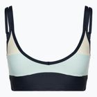 Горнище на бански костюм Rip Curl Block Party Spliced Crop navy