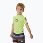 Rip Curl Brand Wave UPF детска блуза за плуване лайм