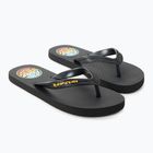 Детски джапанки Rip Curl Wetty Fade Bloom, измити, черни