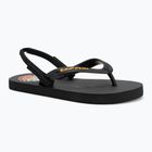 Детски джапанки Rip Curl Wetty Fade Bloom, измити, черни