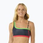 Rip Curl Gigi Горна част на бански костюм с едно рамо тъмен деним