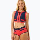 Rip Curl Noughties Low Rise Victoria Vergara червено/тъмно синьо долнище на бански костюм