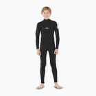 Детски неопренов костюм за плуване Rip Curl Dawn Patrol 3/2 mm Back Zip black