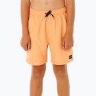 Детски плажни шорти Rip Curl Offset Volley mandarin set