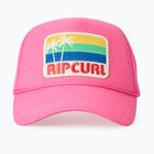 Дамска шапка с козирка Rip Curl Mixed Revival Trucker hot pink