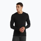 Дълъг ръкав термоактивен мъжки icebreaker Merino 150 Anatomica Crewe черен