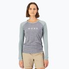 Дамски термален анцуг с дълъг ръкав Mons Royale Icon Raglan сив heather