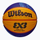 Wilson Fiba 3x3 Game Ball Paris Retail баскетбол 2024 синьо/жълто размер 6