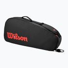 Wilson Clash V3 Super Tour 3PK черна/инфрачервена чанта за тенис