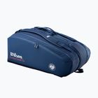 Чанта за тенис Wilson Roland Garros Session De Soiree Super Tour 15Pk 2026 navy/clay