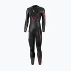 Дамски неопренов костюм за триатлон Synergy Adrenaline Full Sleeve 5 mm black/red