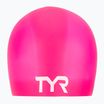 Шапка за плуване TYR Silicone Wrinkle Free pink