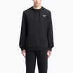 Мъжки суитшърт Reebok Identity Small Logo Hoodie black/white/vector red