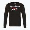 Мъжки суитшърт Reebok Identity Big Logo Fleece Crew black/white/vector red