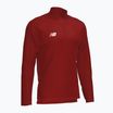 Детски футболен суитшърт New Balance Training 1/4 Zip Плетено бордо NBEJT9035