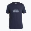 Мъжка блуза за трекинг Icebreaker Merino 150 Tech Lite III midnight navy