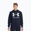 Under Armour мъжка блуза с качулка Rival Fleece Big Logo Hd тъмно синьо 1357093