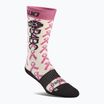 Дамски чорапи за сноуборд ThirtyTwo B4BC Merino pink/white