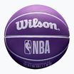 Супер мини Wilson NBA Dribbler топка Los Angeles Lakers лилаво