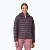 Дамско яке Patagonia Down Sweater Hoody obsidian plum