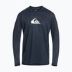 Мъжки Quiksilver Solid Streak тъмносин блейзър/бял ръкав за плуване
