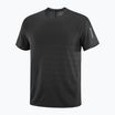 Мъжка тениска за бягане Salomon Sense Aero Tee GFX deep black/black