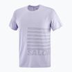 Мъжка тениска за бягане Salomon Sense Aero Tee GFX cosmic sky/castlerock