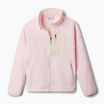 Детски поларен суитшърт Columbia Fast Trek IV Fleece Full Zip satin pink/chalk