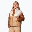 Дамско пухено яке Columbia Pike Lake II Cropped canoe/ chalk/ camel brown