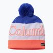 Детска зимна шапка Columbia Youth Polar Powder clematis blue/snowdrift/hot coral