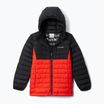 Детско пухено яке Columbia Powder Lite II Hooded spicy/ black