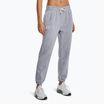 Under Armour Essential Fleece Joggers mod gray light heather/white дамски панталони за тренировка