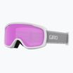 Дамски ски очила Giro Moxie white & grey chute/ amber pink/ yellow