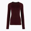 Дамска термо блуза с дълъг ръкав Smartwool Classic Thermal Merino Base Layer Crew Boxed black cherry heather