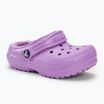 Детски чехли Crocs Classic Lined orchid