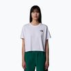 The North Face дамска тениска Simple Dome Cropped Slim Tee tnf white