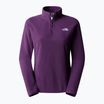 Дамски поларен суитшърт The North Face 100 Glacier 1/4 Zip black currant Ppurple