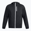 Мъжко яке Under Armour Launch Lightweight Running Jacket black/black/white