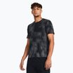 Мъжки потник за бягане Under Armour Laser Wash black/castlerock/reflective