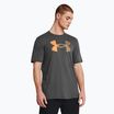 Under Armour Big Logo Fill мъжка тениска за тренировки castlerock/atomic/wild orange