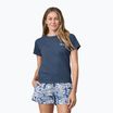 Дамска тениска за трекинг Patagonia P-6 Logo Responsibili-Tee utility blue