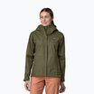 Дъждобран Patagonia Torrentshell 3L Rain зелено дъждобранно яке за жени