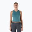 Дамска тениска Patagonia Reversible Tank wetland blue trekking