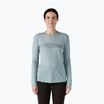 Patagonia Cap Cool Merino Blend Graphic stripe longsleeve за жени: thermal blue
