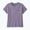 Дамска тениска Patagonia P-6 Logo Responsibili-Tee concrete purple