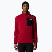 Мъжки суитшърт The North Face Crest FZ garnet red/black