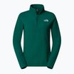 Дамски суитшърт The North Face 100 Glacier 1/4 Zip evergreen