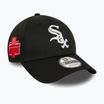 Мъжка бейзболна шапка New Era Patch 9Forty Chicago White Sox black