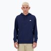 Мъжки New Balance Small Logo French Terry Hoodie nb navy